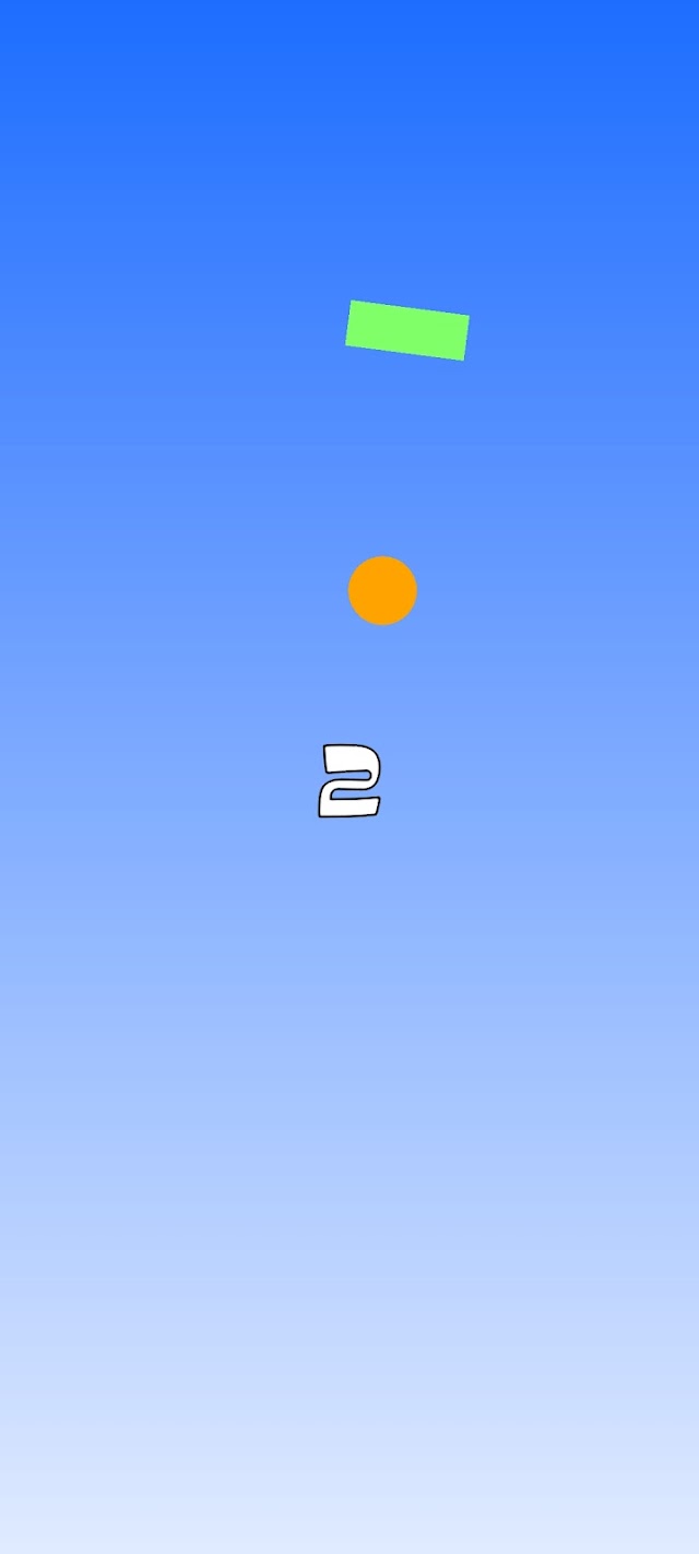 gameplay of bouncy platforms