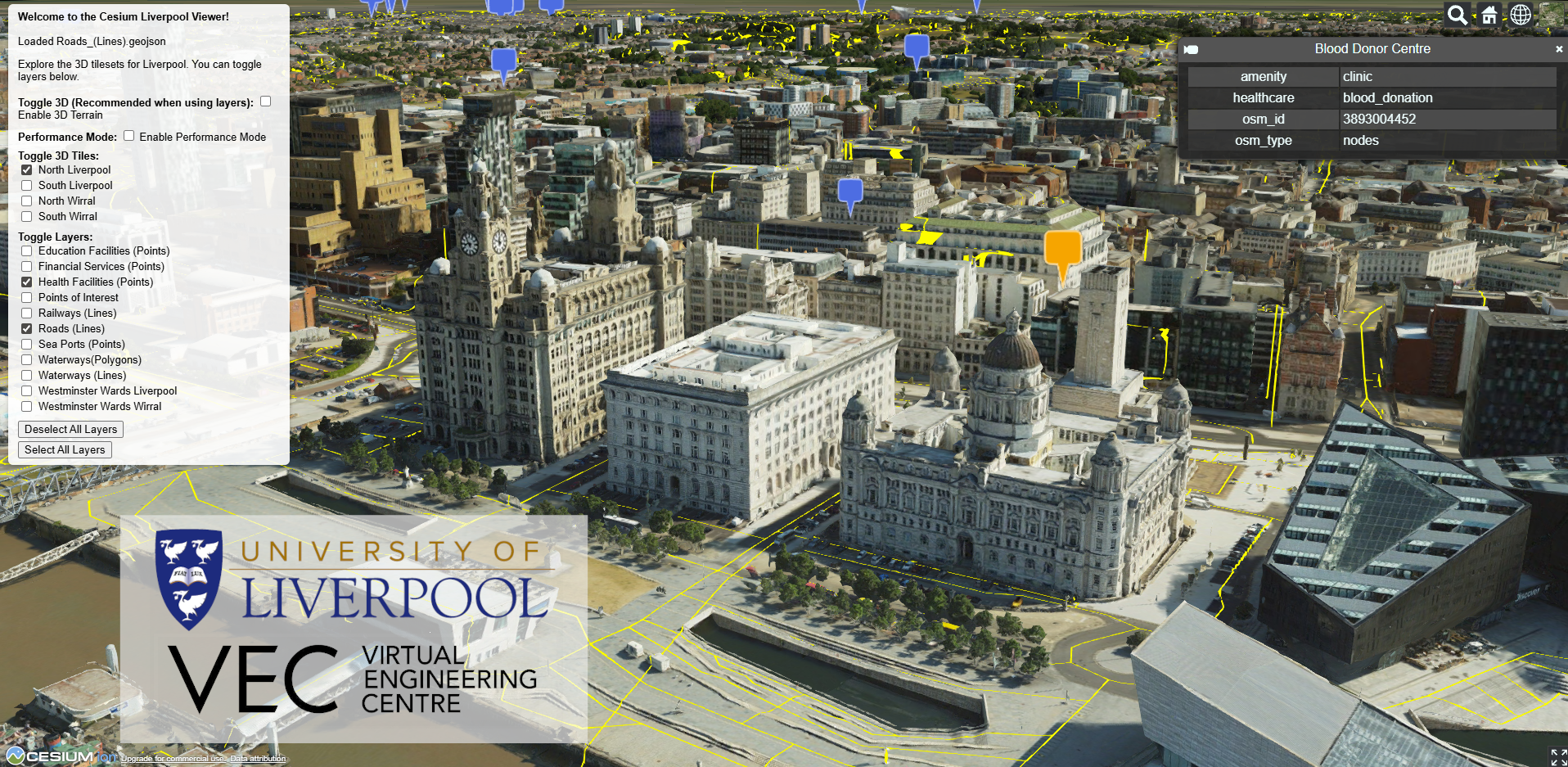 A 3D map of Bermuda using CesiumJS